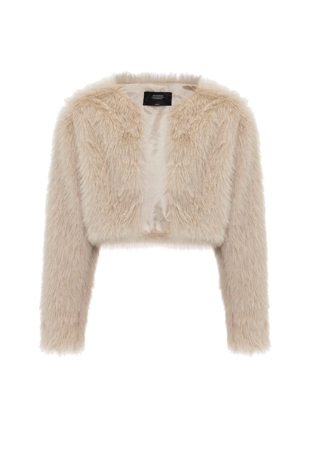 ANT Antioch Lord Woman Faux Fur Crop Jacket - Berkeley