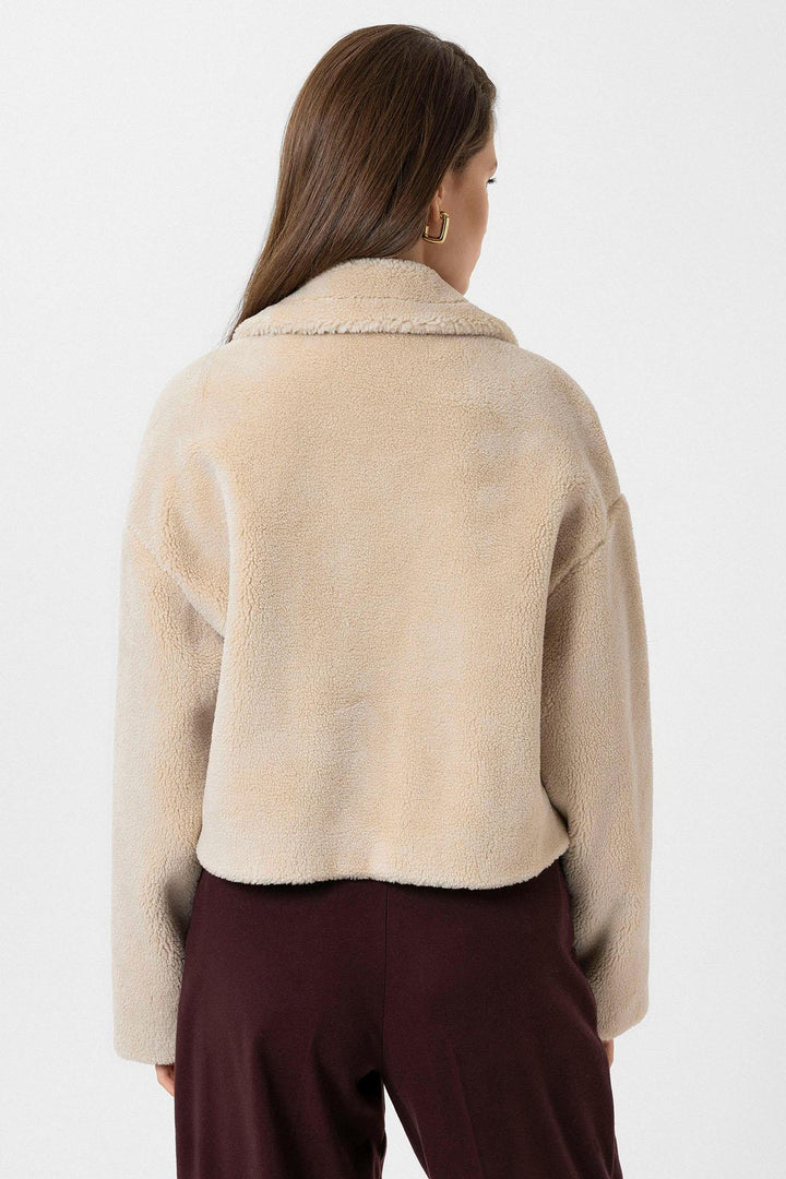 ANT Antioch Bej Kadın Yumuşak Dokulu Mont - Park Ridge