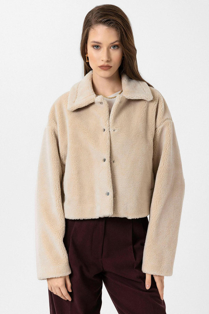 ANT Antioch Bej Kadın Yumuşak Dokulu Mont - Park Ridge