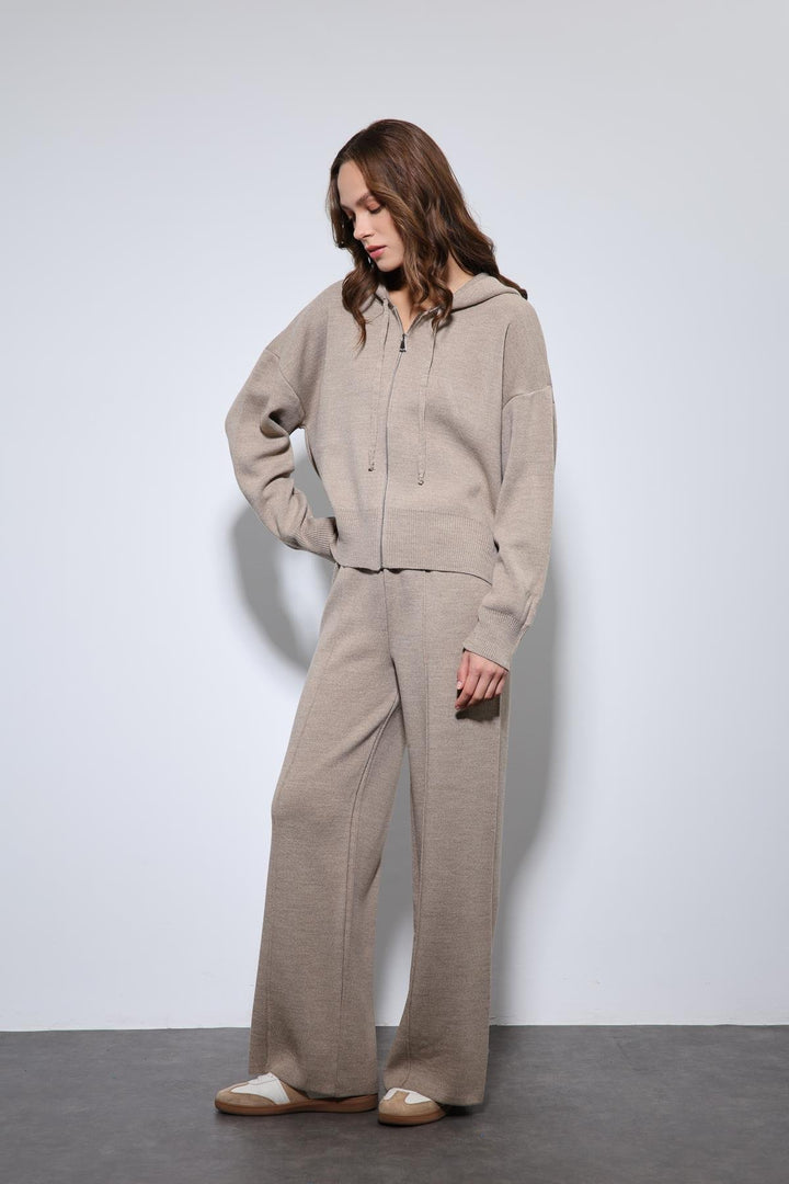 ANT Antioch Lord Hoodie Top and Wide Leg Knit Set - Newport Beach