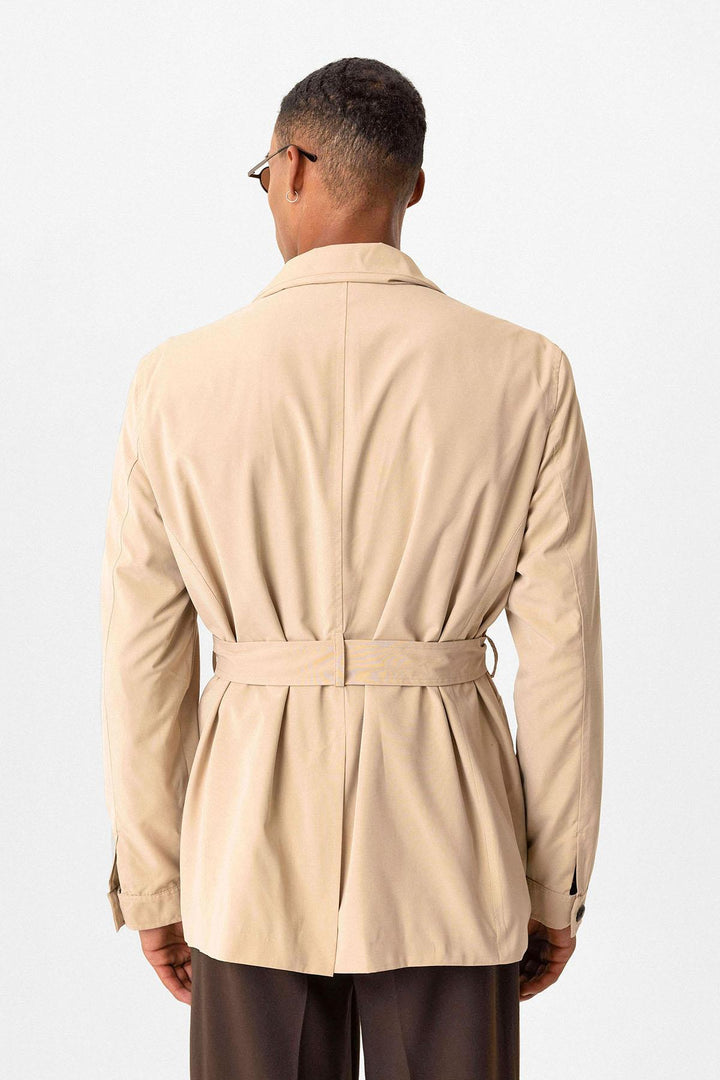 ANT Belted Safari Men's Trench Coat - Parsippany-Troy Hills