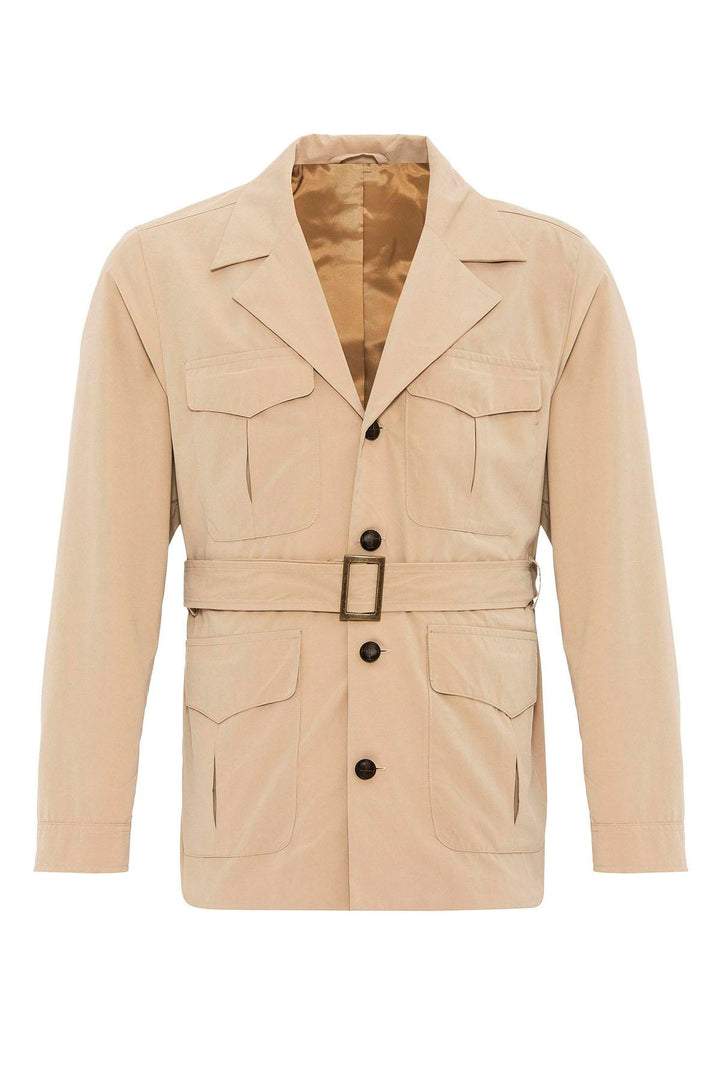 ANT Belted Safari Men's Trench Coat - Parsippany-Troy Hills