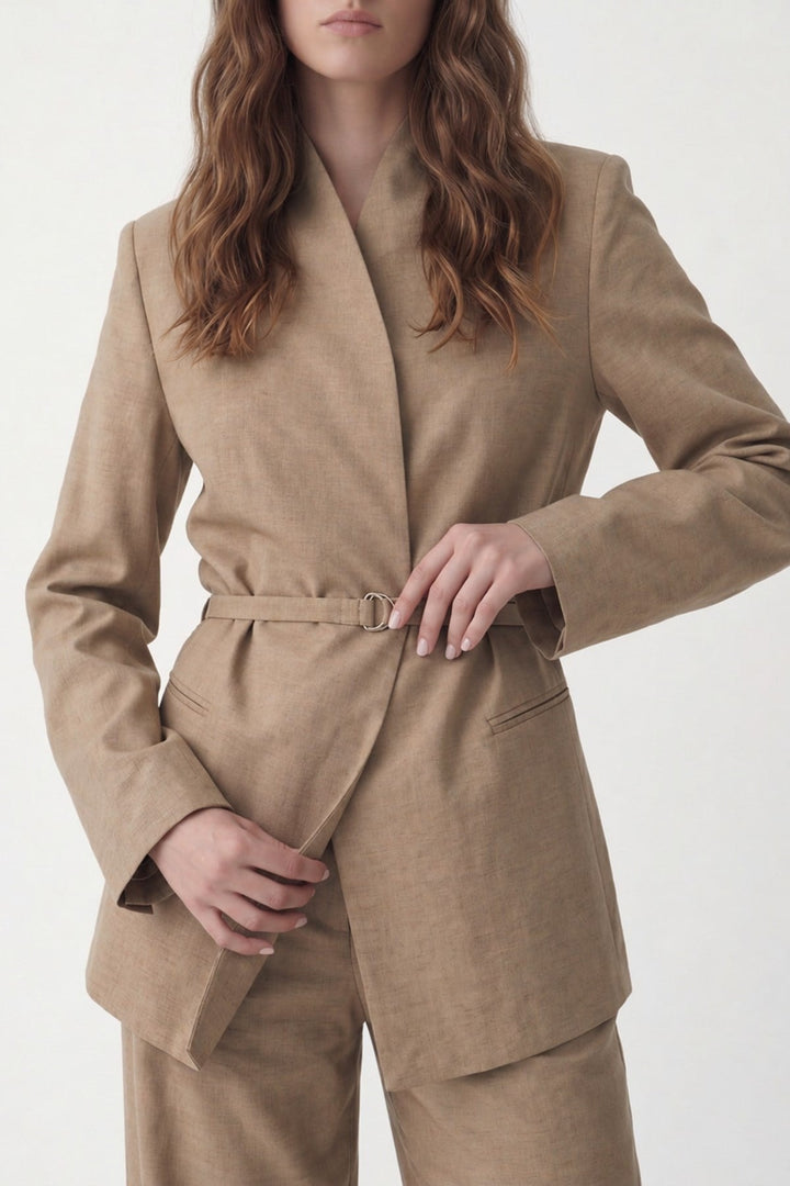 ANT Women's Linen-Blend Blazer - St. Thomas