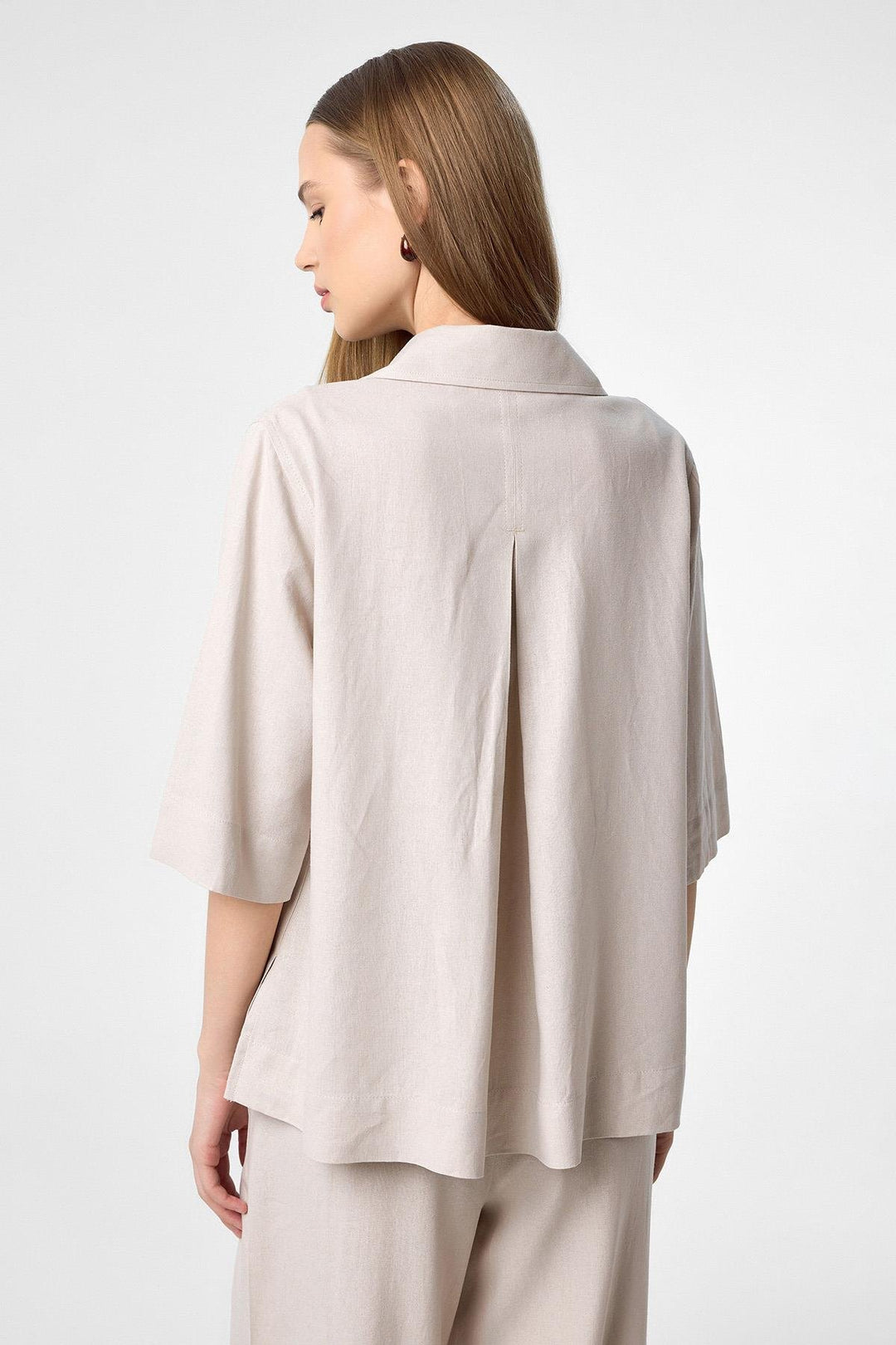 ANT Antioch Lord Women's Shirt with Mixed Fabric - Leiria