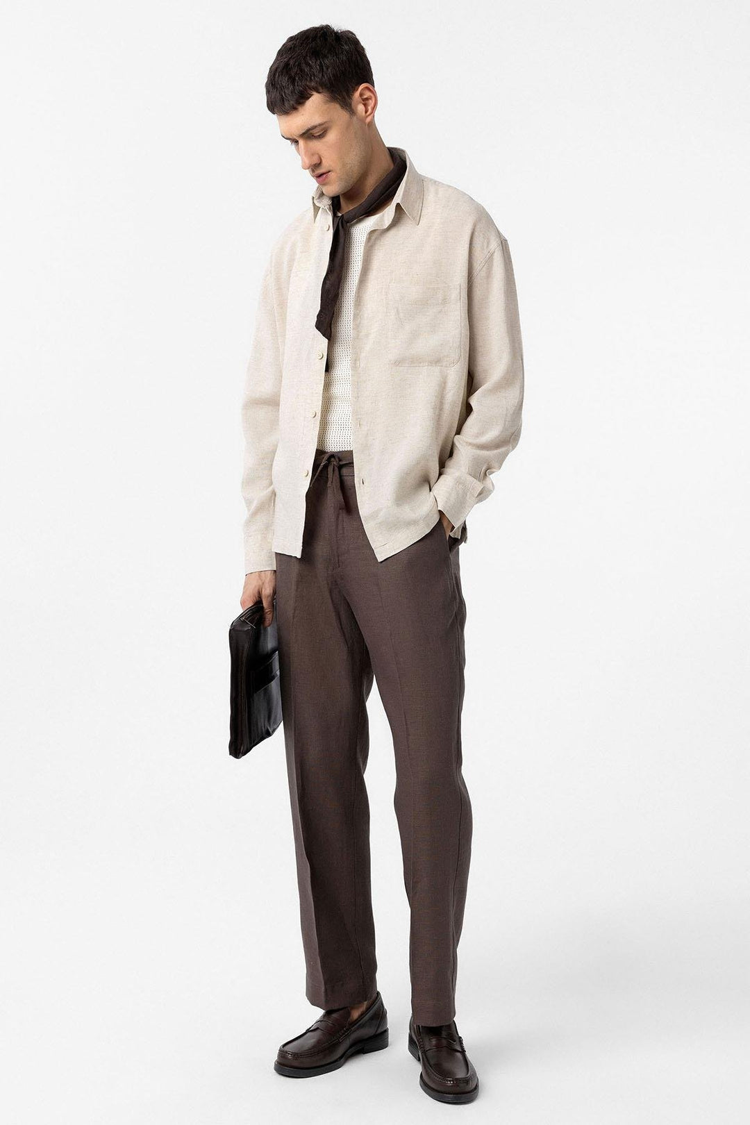 ANT Antioch Lord Mixed Cotton Relax Fit Men's Shirt - Zimapan