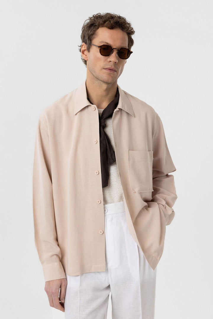 ANT Antioch Lord Mixed Cotton Relaxed Men's Shirt - Catford
