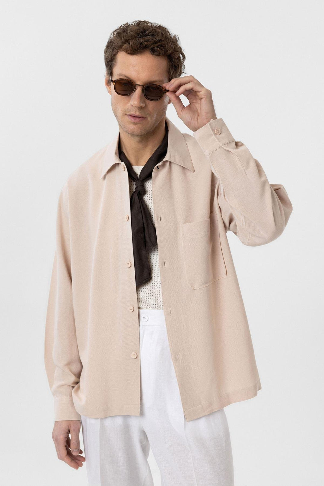 ANT Antioch Lord Mixed Cotton Relaxed Men's Shirt - Catford