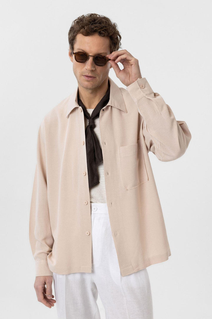 ANT Antioch Lord Mixed Cotton Relaxed Men's Shirt - Catford