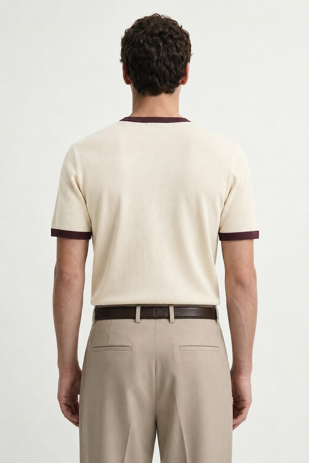 ANT Contrast Collar Men's T-Shirt - Trois-Rivières