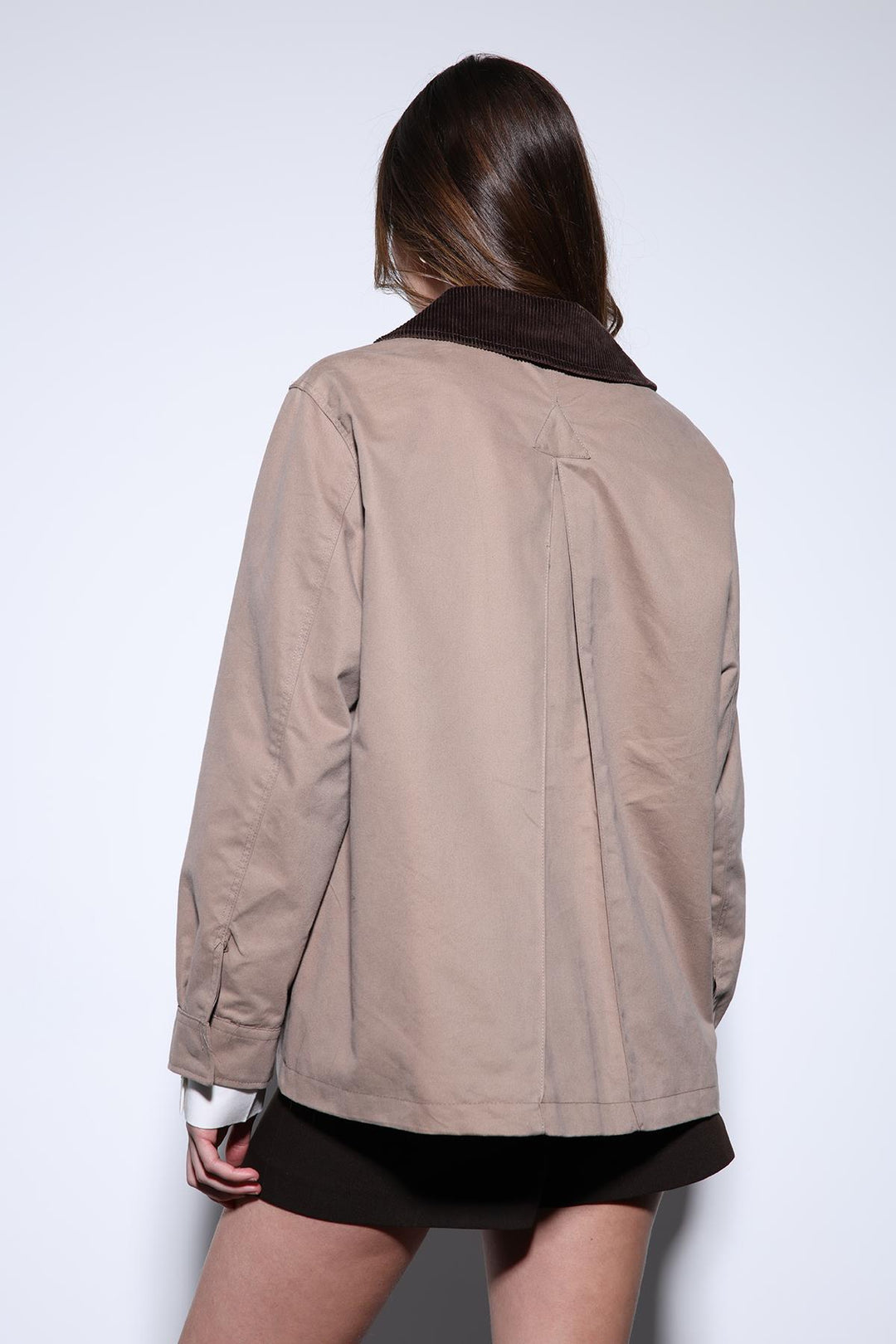 ANT Antioch Lord Contrast Collar Women's Jacket - Gisborne