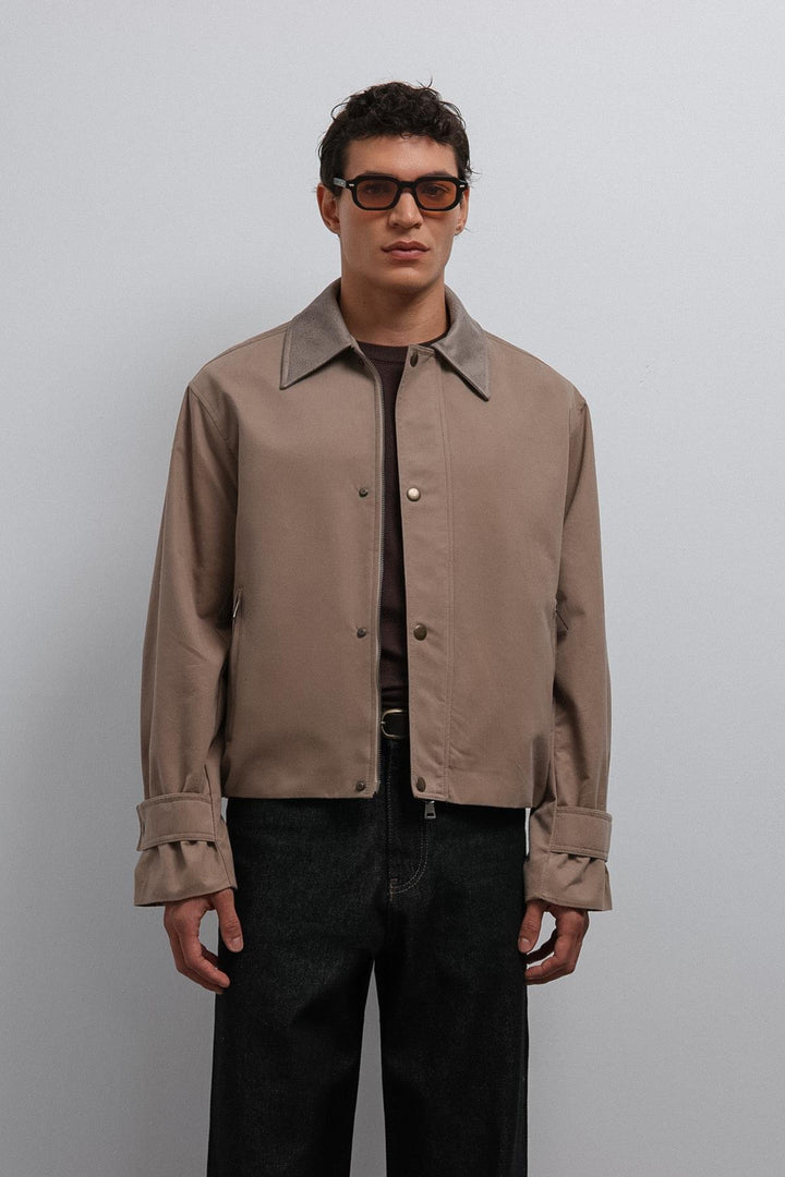 ANT Antioch Men's Contrast Collar Technical Jacket - McMinnville