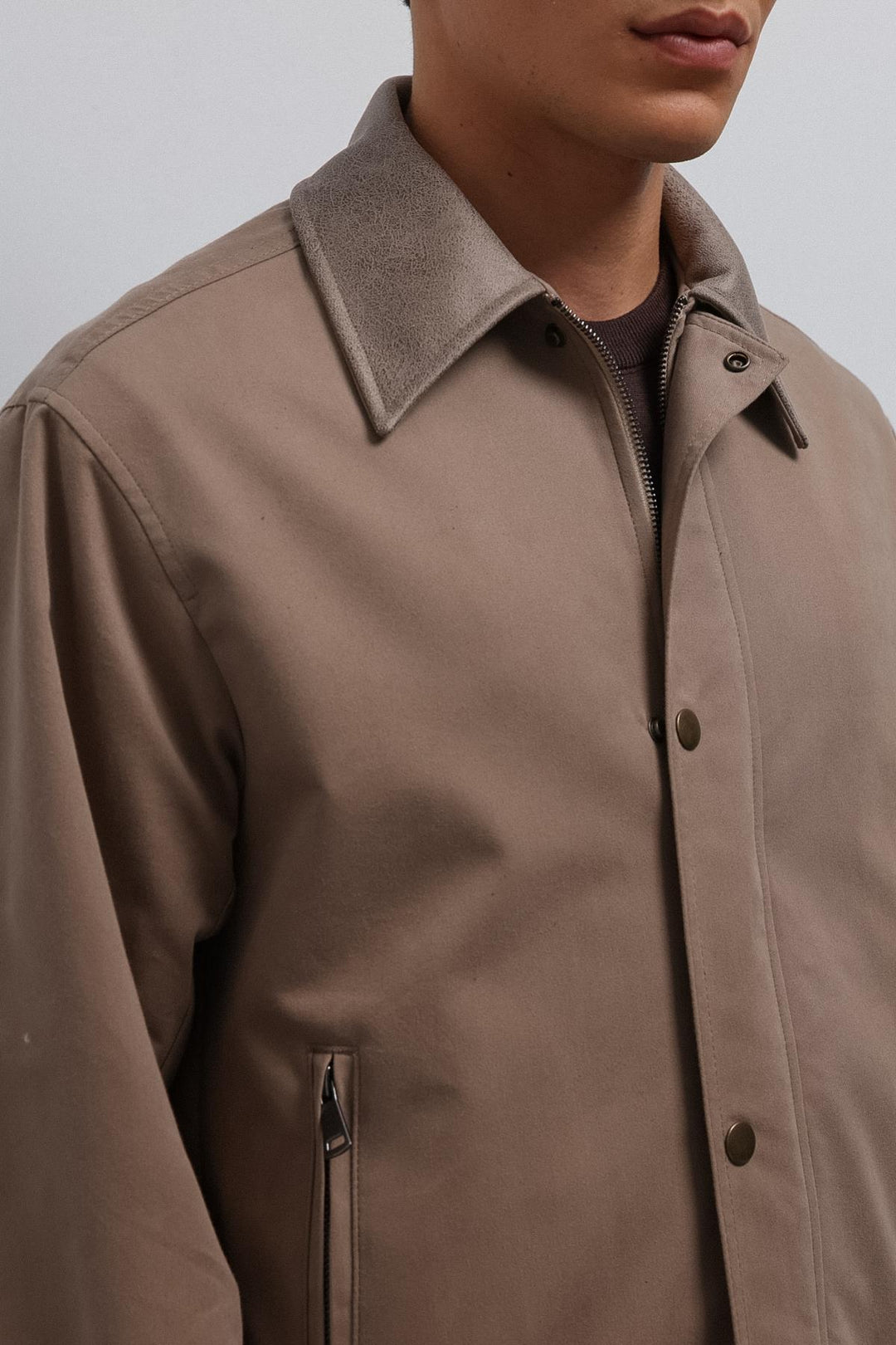 ANT Antioch Men's Contrast Collar Technical Jacket - McMinnville