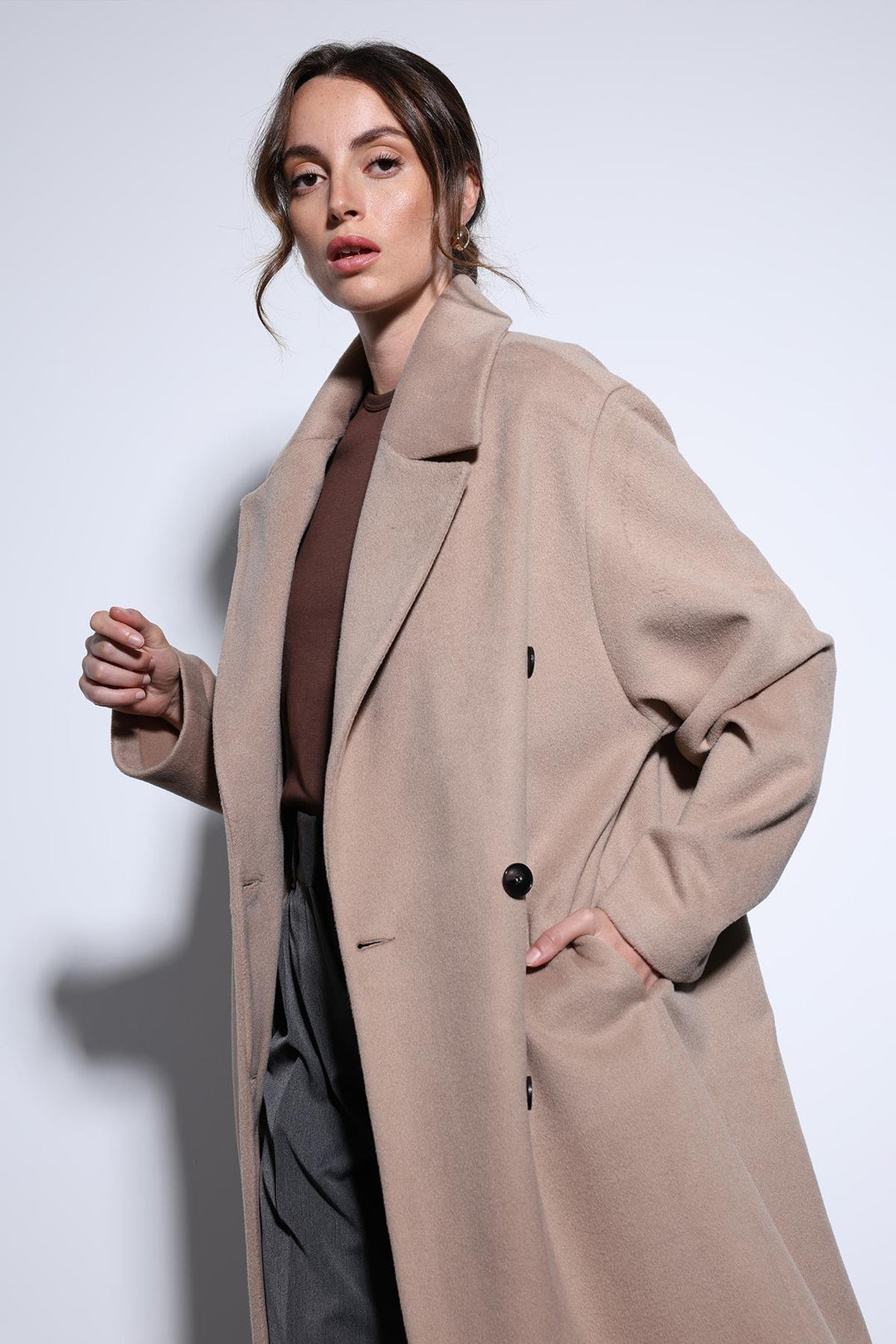 ANT Antioch Lord Women's Double-Breasted Coat - Cesena