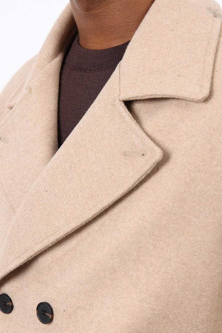 ANT Antioch Men's Short Coat with Lapel Closure - Seaside