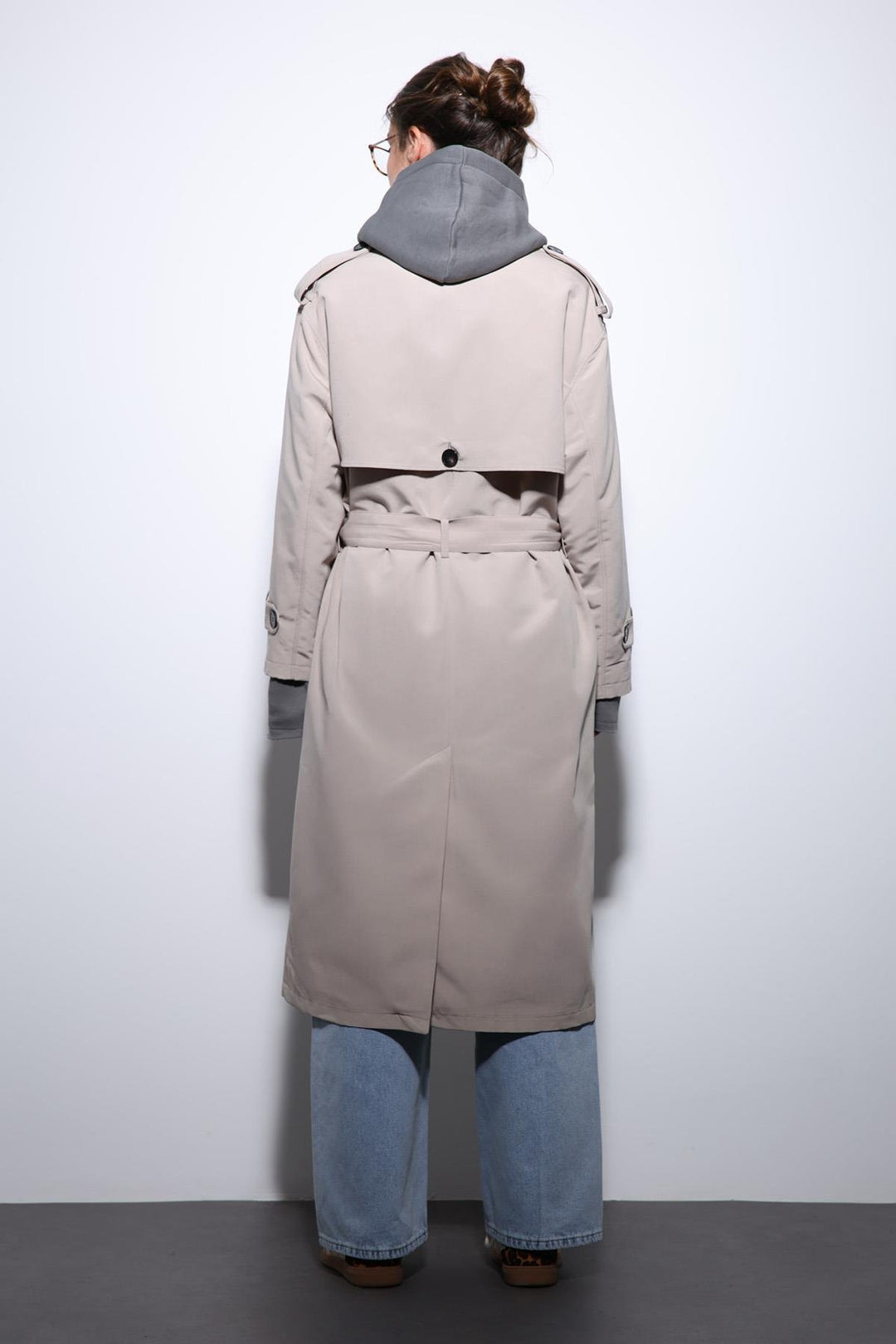 ANT Antioch Mr. Double-Breasted Belted Women's Trench Coat - Kornwestheim