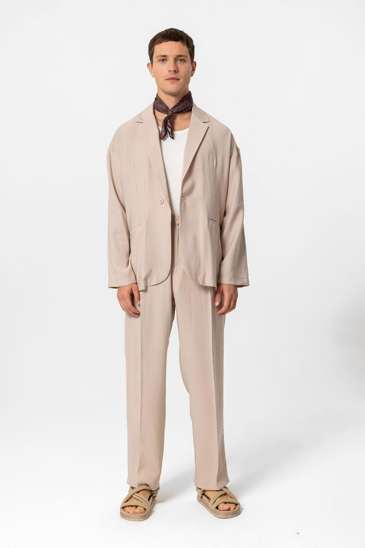 ANT Oversized Unlined Men's Blazer Jacket - East Los Angeles