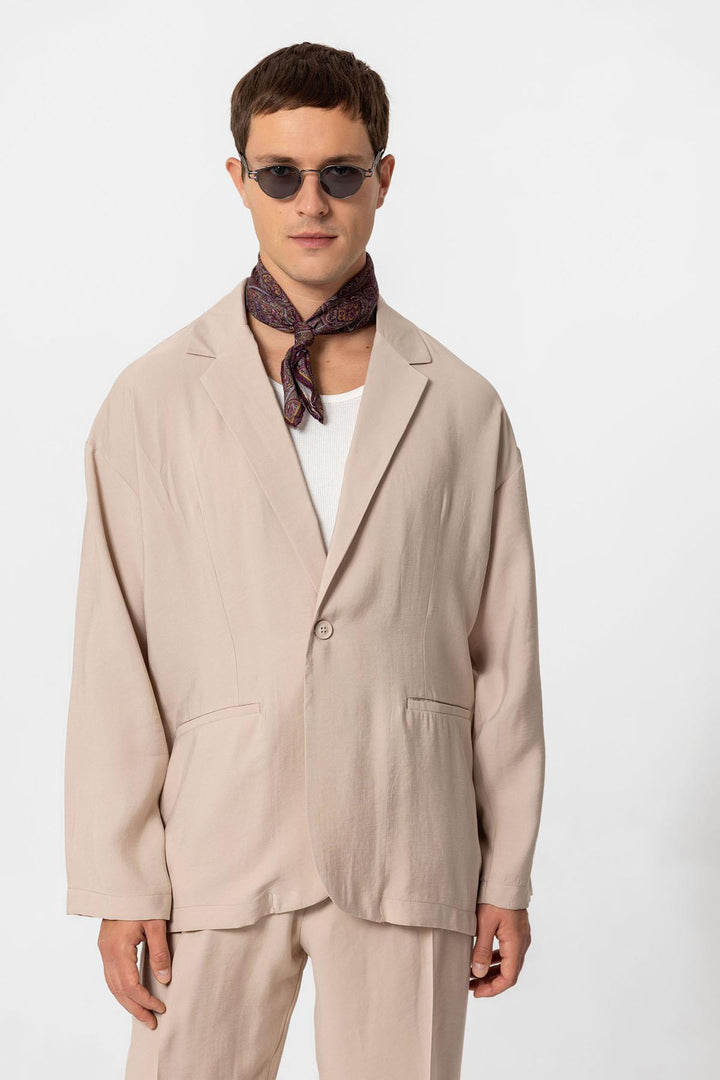 ANT Oversized Unlined Men's Blazer Jacket - East Los Angeles