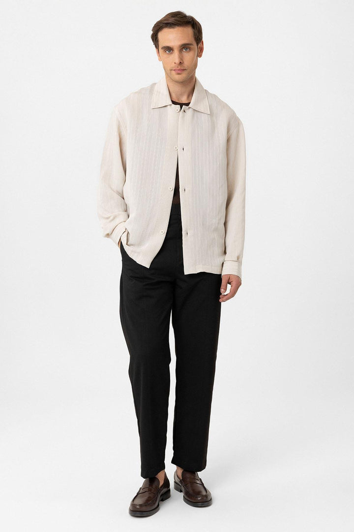 ANT Antioch Lord Oversize Textured Men's Shirt - Crawley