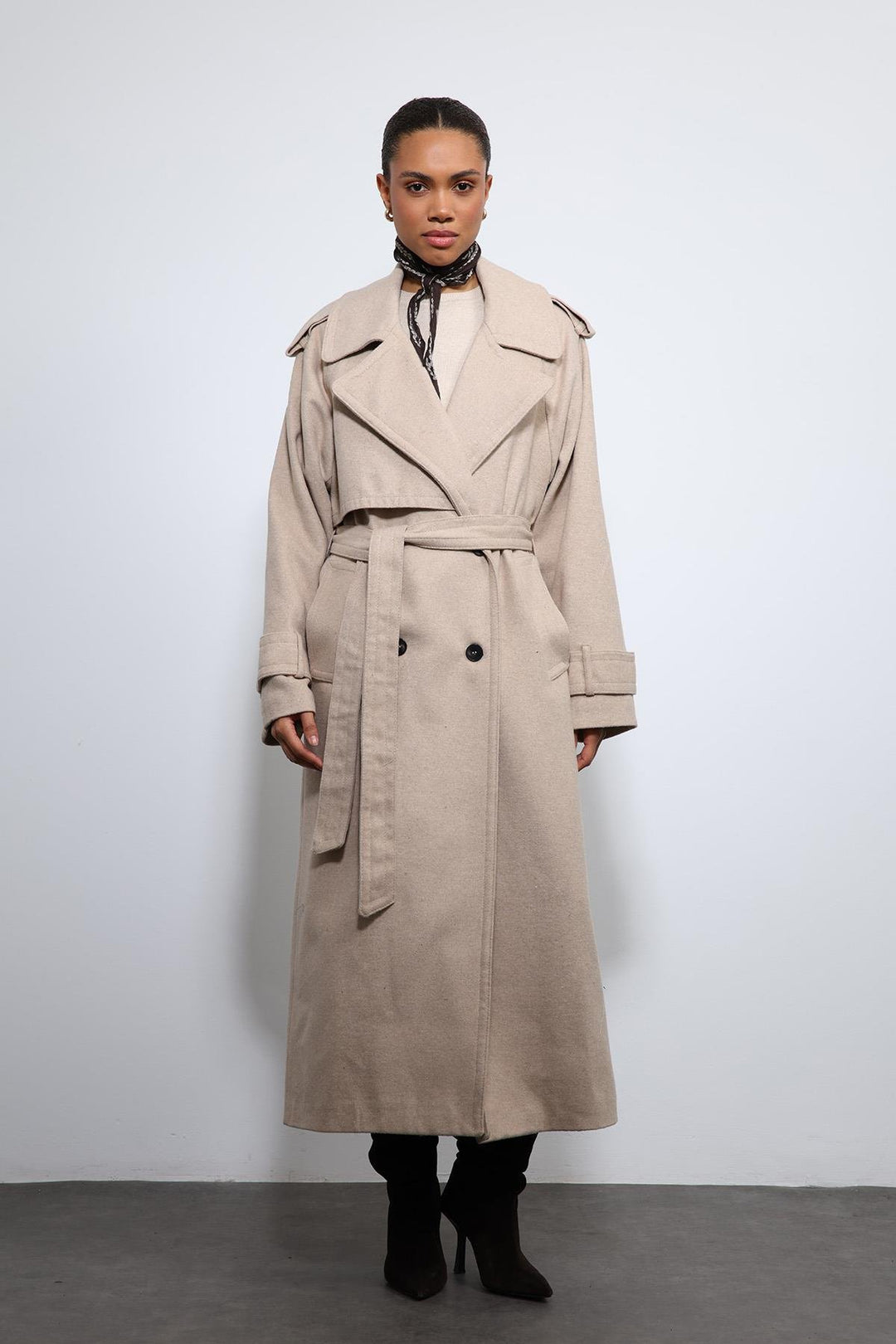 ANT Antioch Lord Oversized Belted Coat - Hutchinson