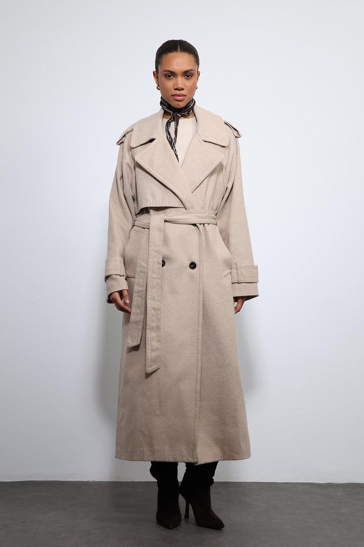 ANT Antioch Lord Oversized Belted Coat - Hutchinson
