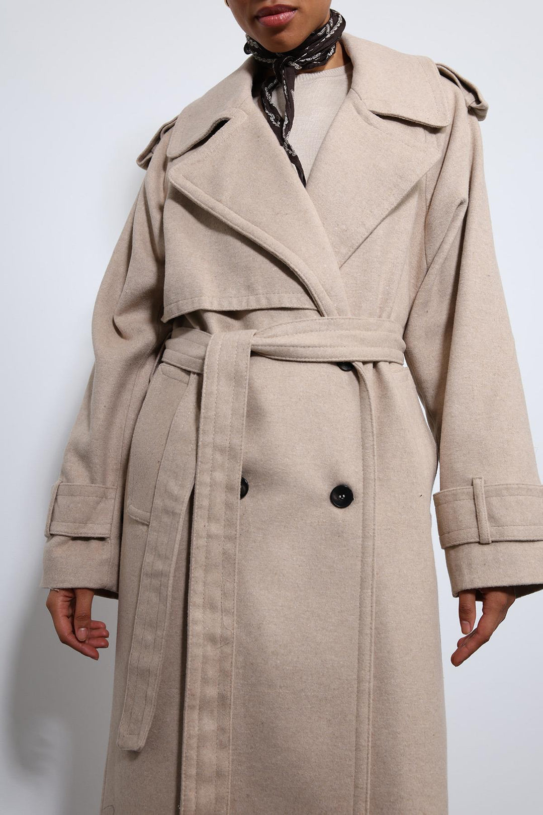 ANT Antioch Lord Oversized Belted Coat - Hutchinson