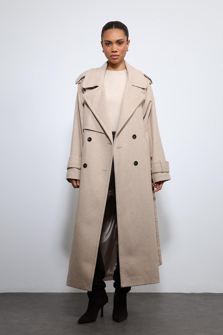 ANT Antioch Lord Oversized Belted Coat - Hutchinson