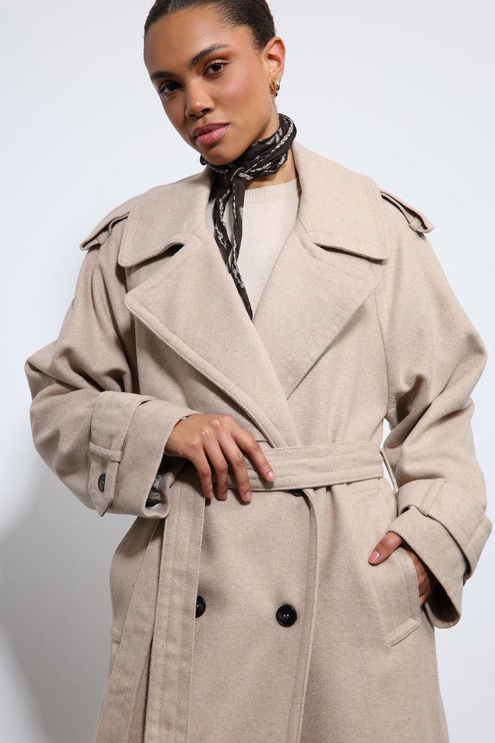 ANT Antioch Lord Oversized Belted Coat - Hutchinson