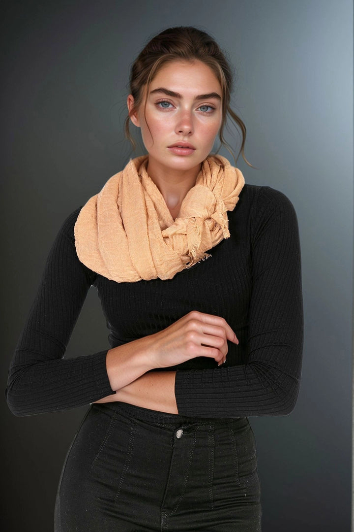 Beige Pareo Shawl BCNSV-2513479 - Norfolk