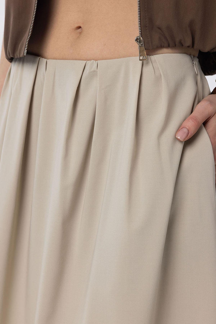 ANT Antioch Lord Puffy Woman Midi Skirt - Bethesda