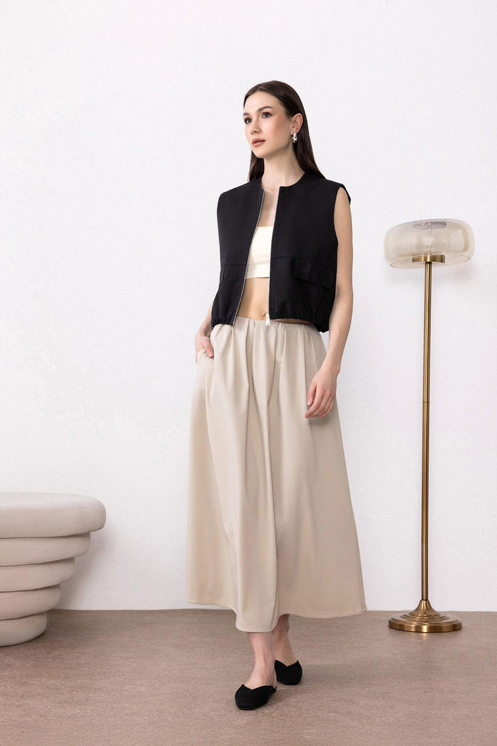 ANT Antioch Lord Puffy Woman Midi Skirt - Bethesda
