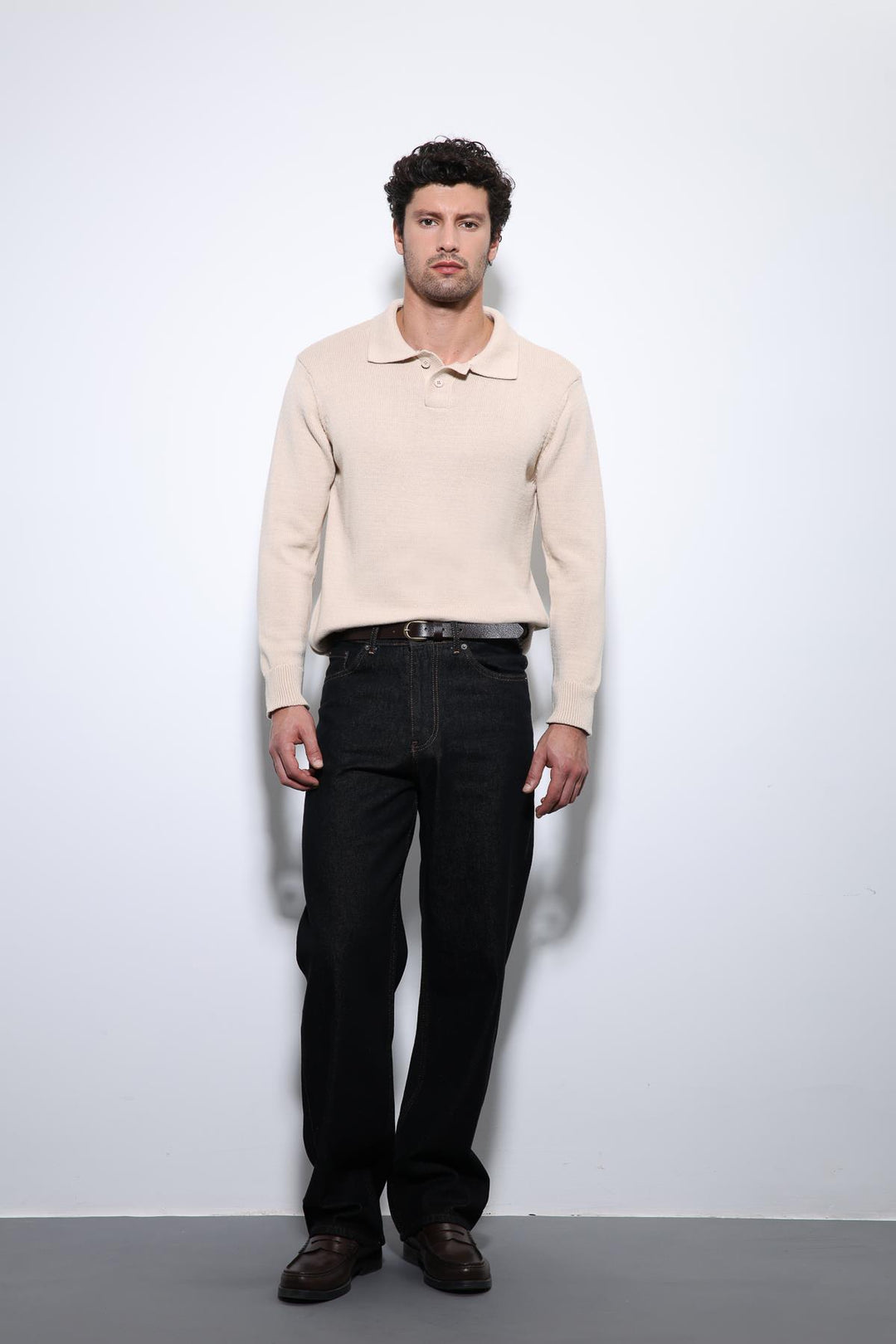 ANT Antioch Men's Basic Polo Neck Sweater - Offenburg