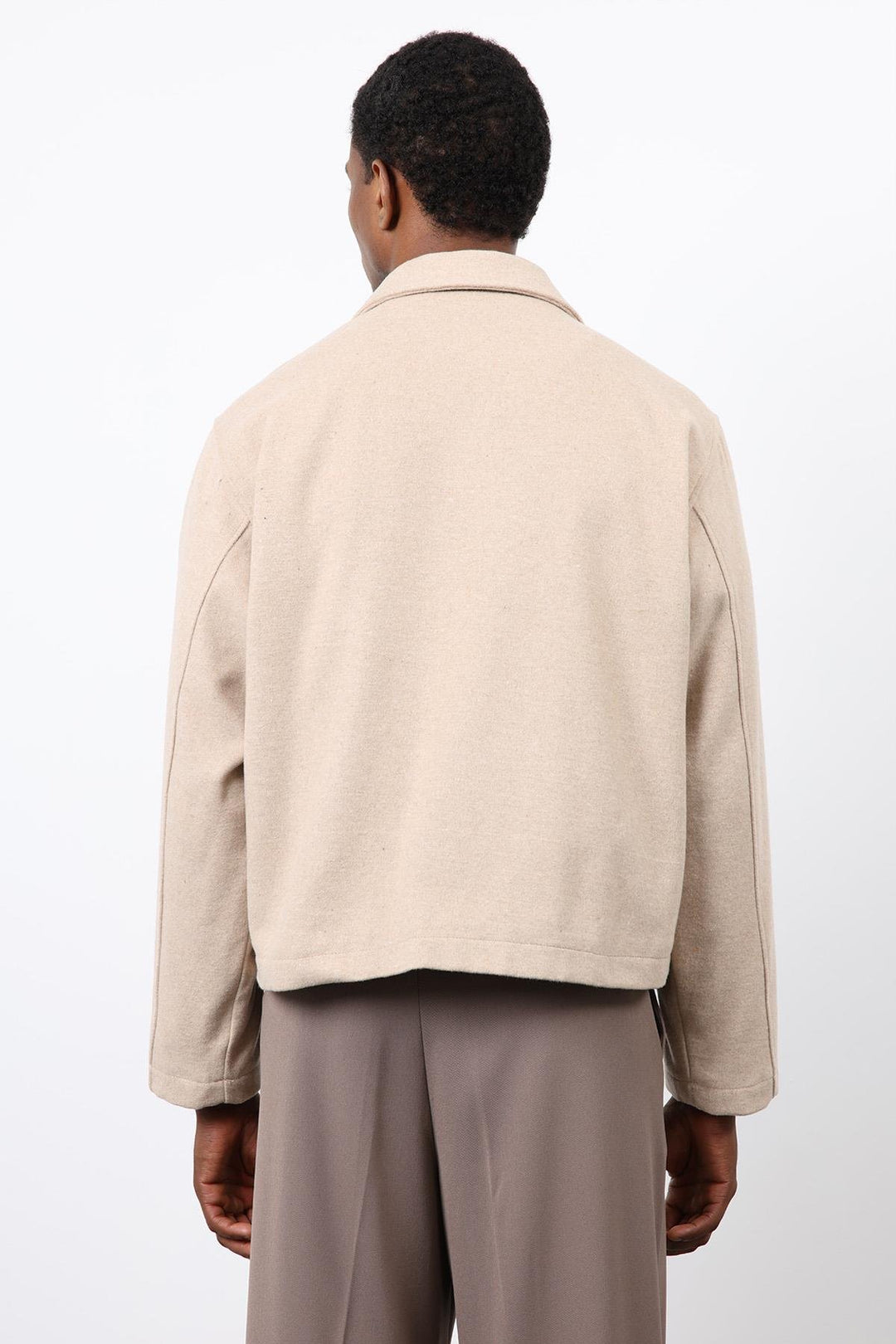 ANT Antioch Bej Regular Fit Dokulu Erkek Mont - Pleasant Grove