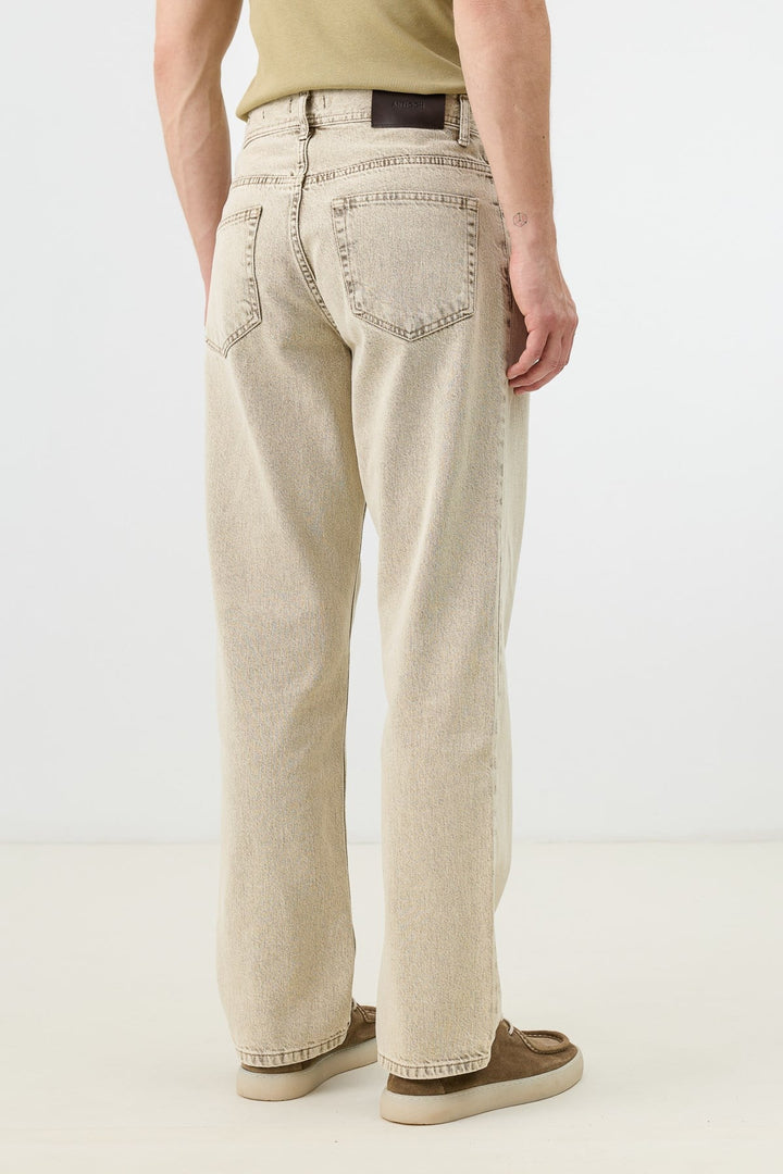 ANT Antioch Bej Regular Fit Erkek Jean - Winchester