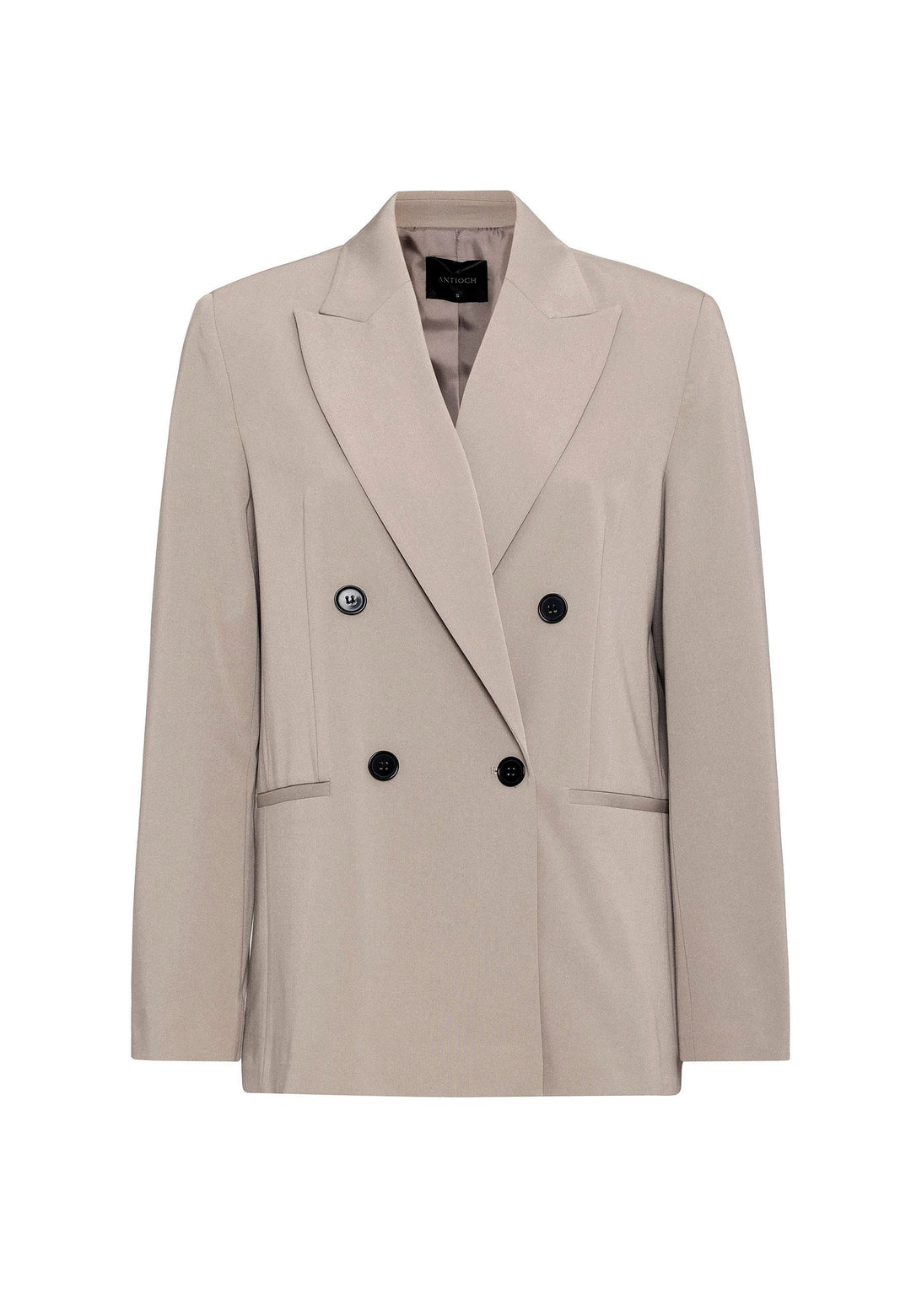 ANT Antioch Bej Regular Fit Wrap Women's Blazer Jacket - Ávila