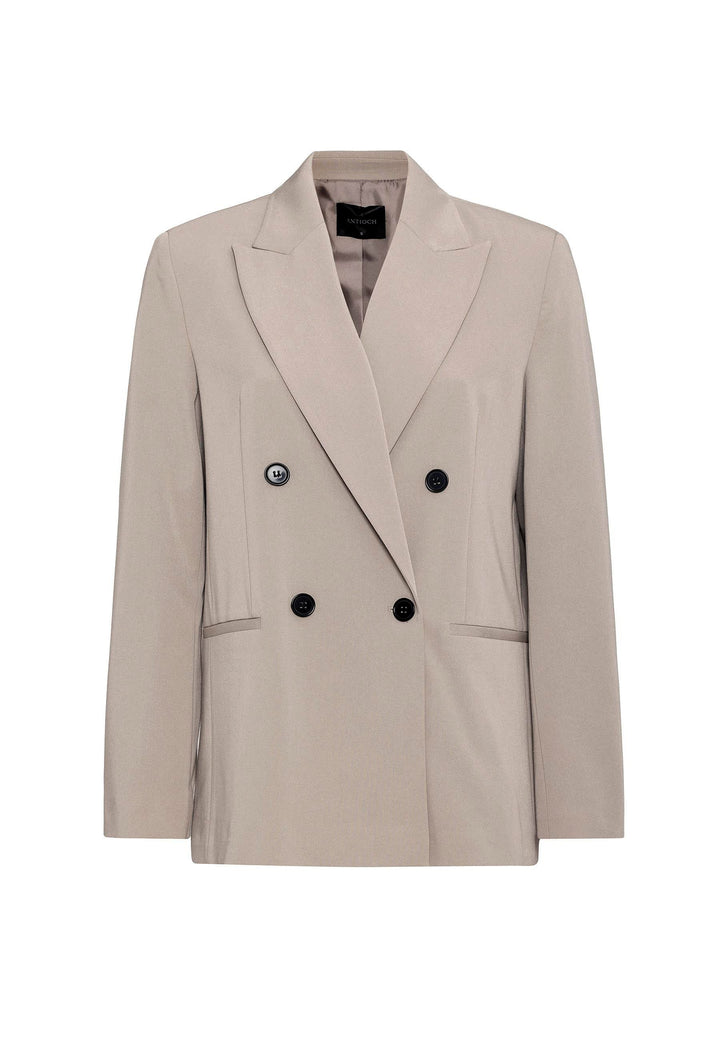 ANT Antioch Bej Regular Fit Wrap Women's Blazer Jacket - Ávila