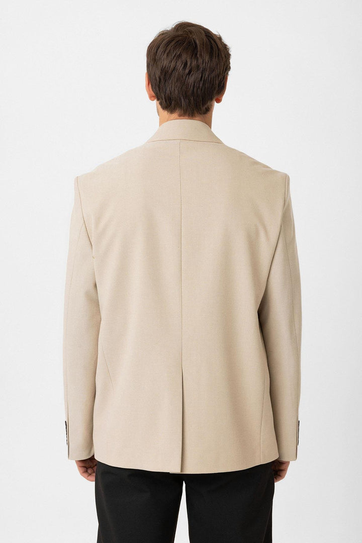 ANT Antioch Bej Relax Fit Men's Blazer Jacket - Hagerstown