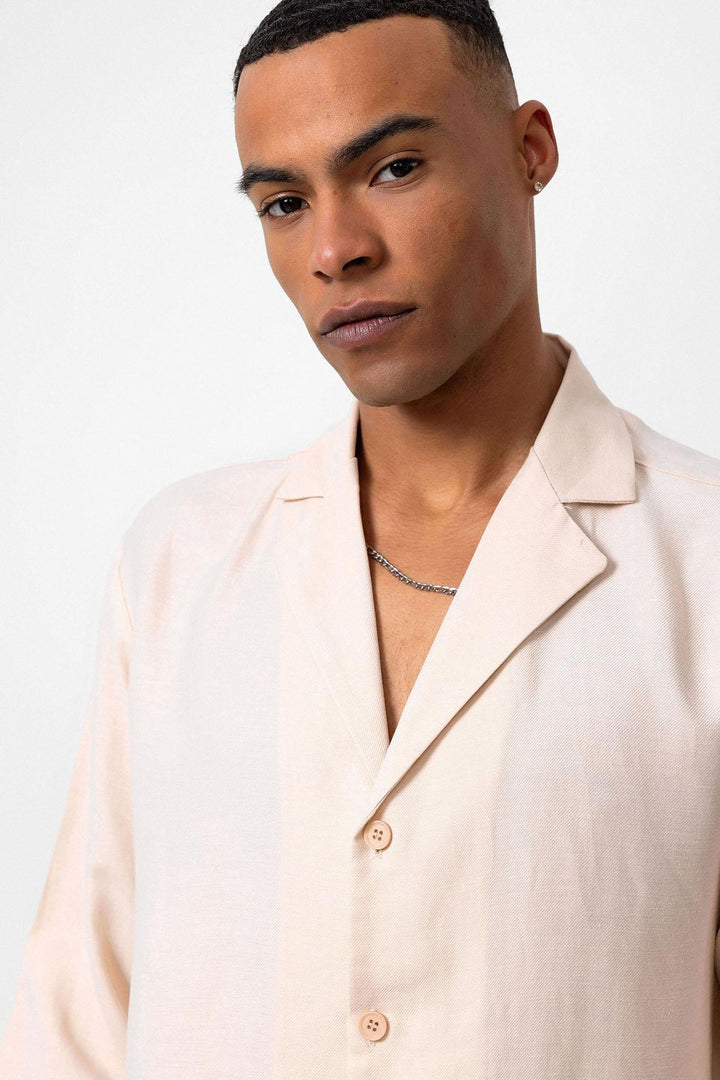 ANT Antioch Bej Relax Fit Men's Shirt - San Pedro Garza García
