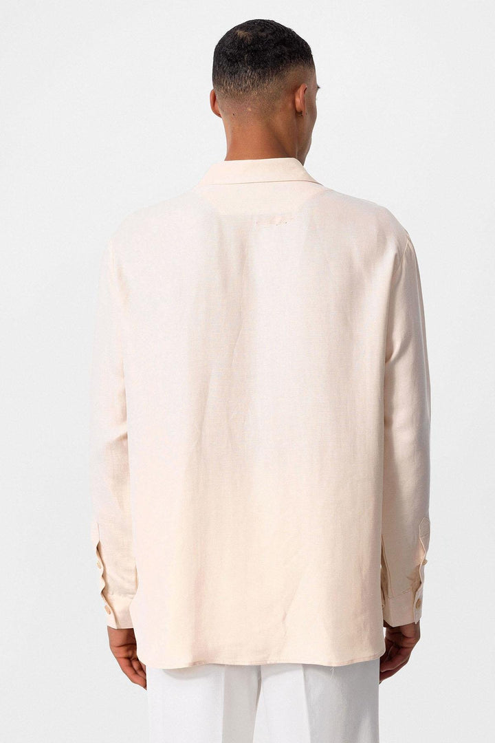 ANT Antioch Bej Relax Fit Men's Shirt - San Pedro Garza García