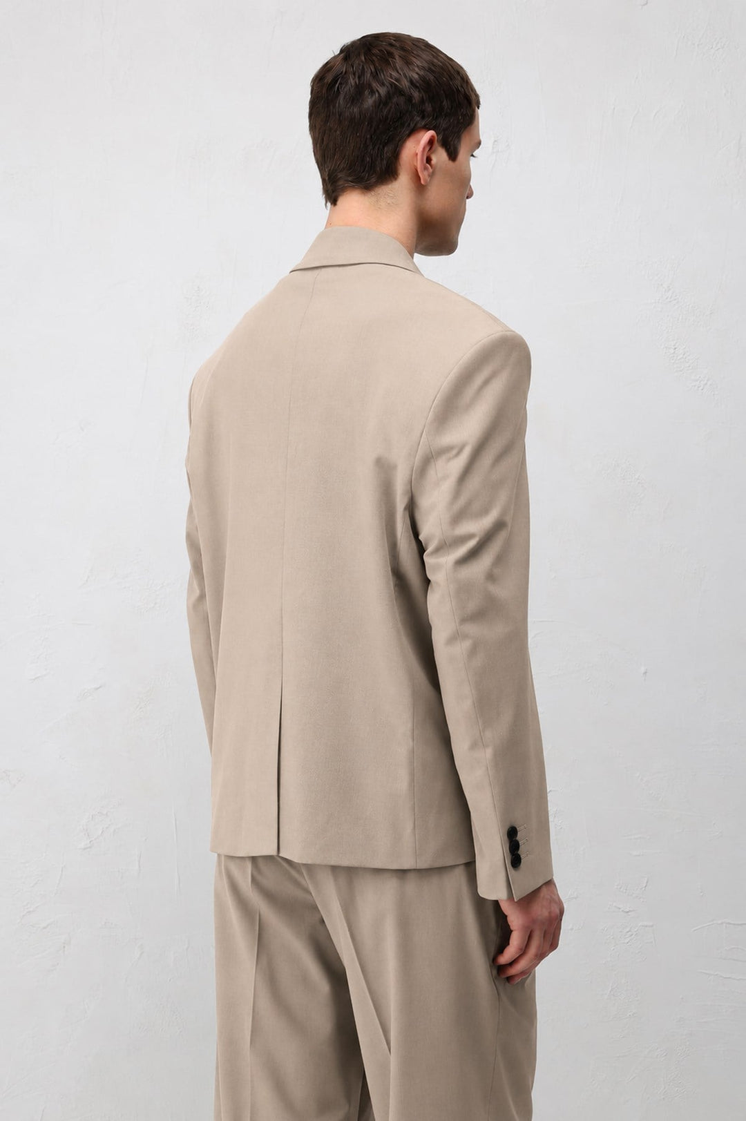 ANT Antioch Bej Relaxed Fit Erkek Blazer Ceket - Massy