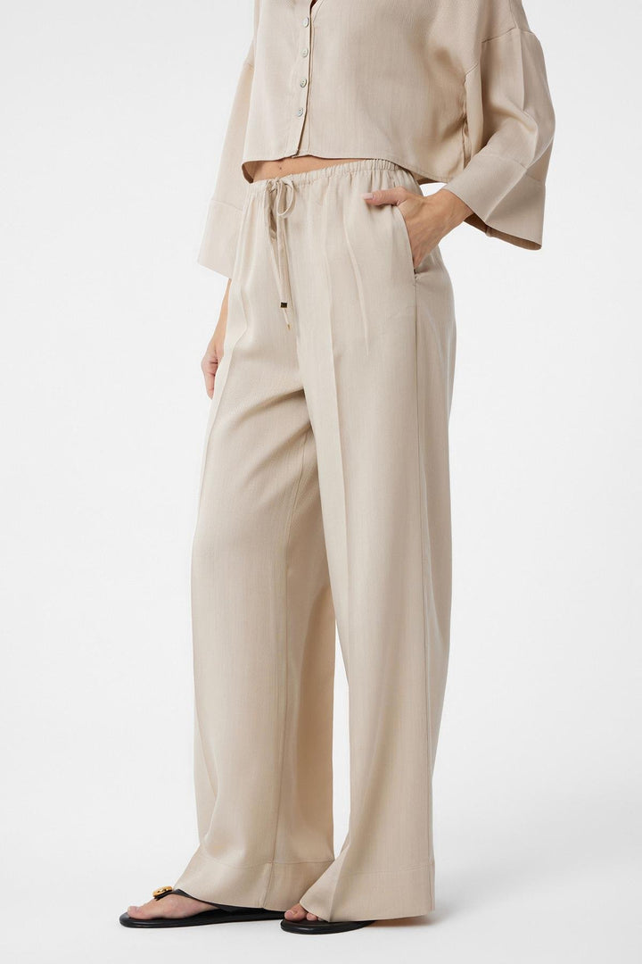 ANT Antioch Bej Relaxed Women's Pants - East Honolulu