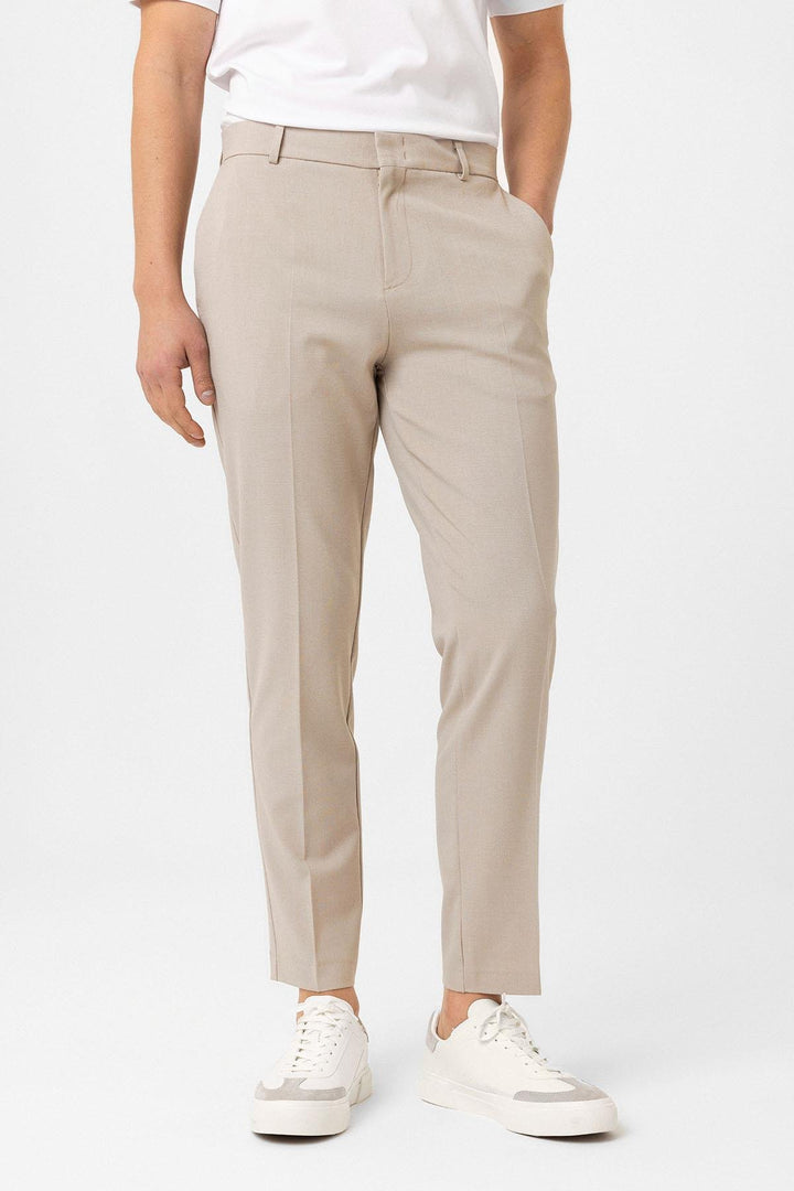ANT Antioch Bej Slim Fit Comfort Erkek Pantolon - Kamianske