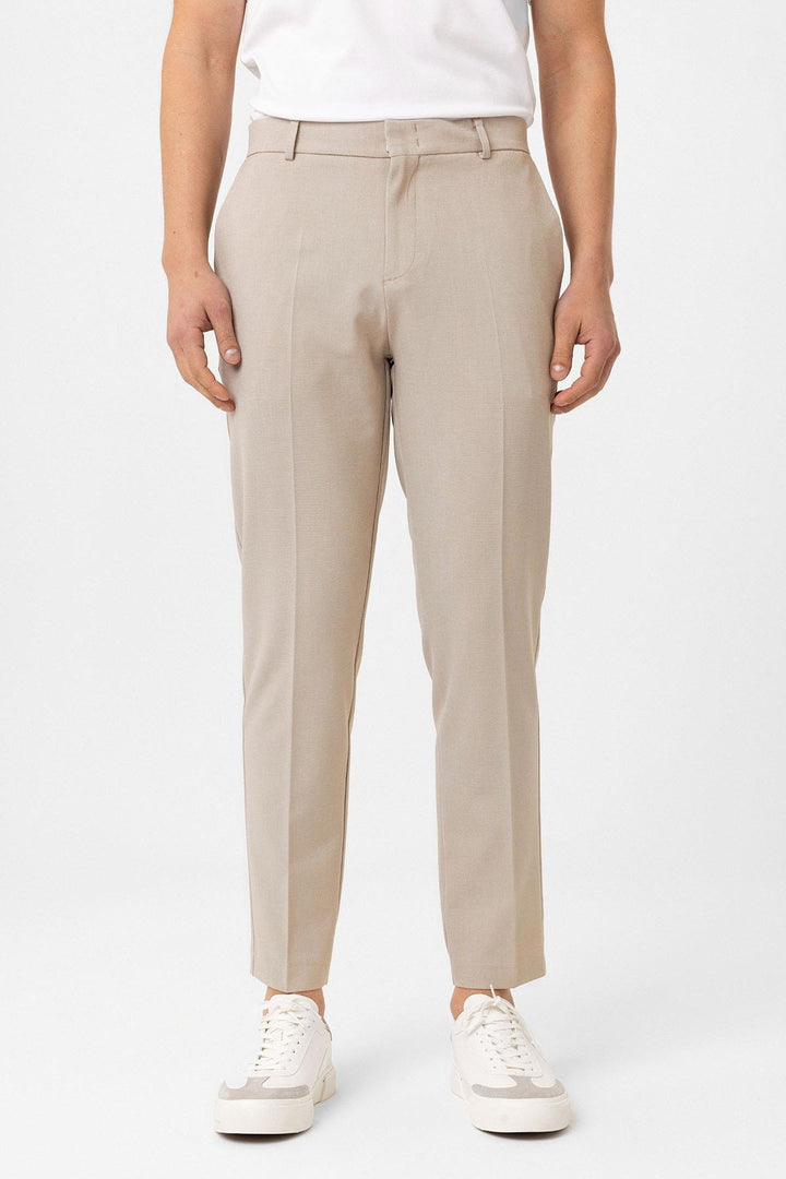 ANT Antioch Bej Slim Fit Comfort Erkek Pantolon - Kamianske