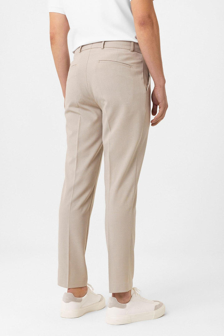 ANT Antioch Bej Slim Fit Comfort Erkek Pantolon - Kamianske