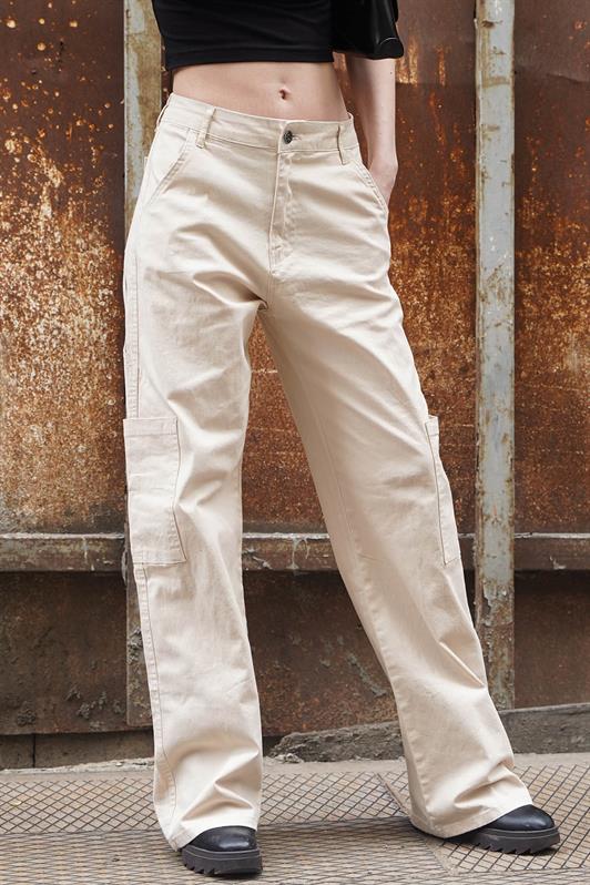 MDX Beige Straight Fit Cargo Pants MG1601 - Ettlingen