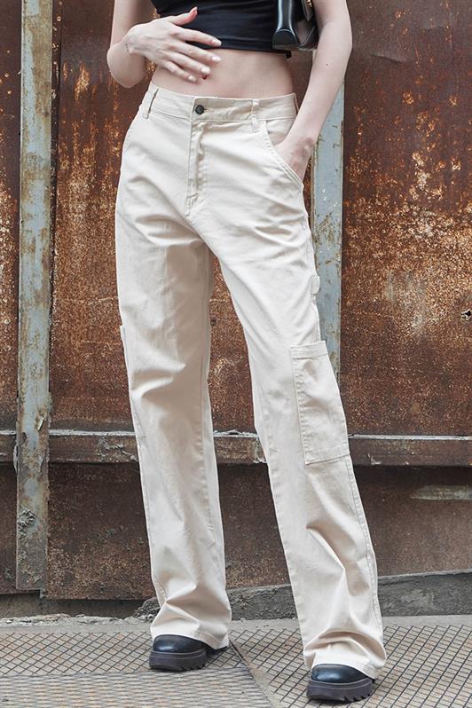 MDX Beige Straight Fit Cargo Pants MG1601 - Ettlingen