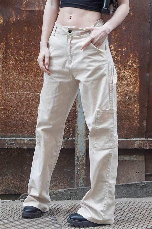 MDX Beige Straight Fit Cargo Pants MG1601 - Ettlingen