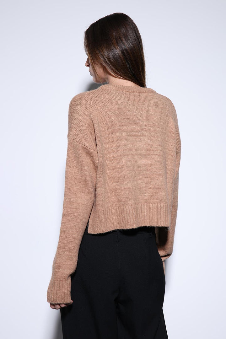 ANT Antioch Lord Slit Knitted Sweater for Women - Hermosillo