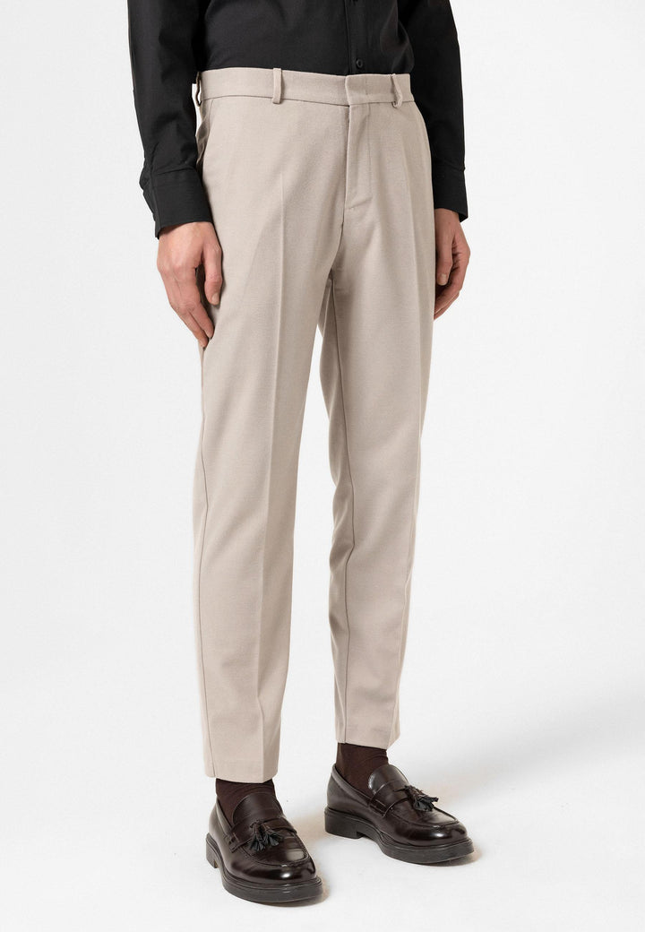 ANT Antioch Bej High Waist Classic Men's Trousers - Mairena del Aljarafe