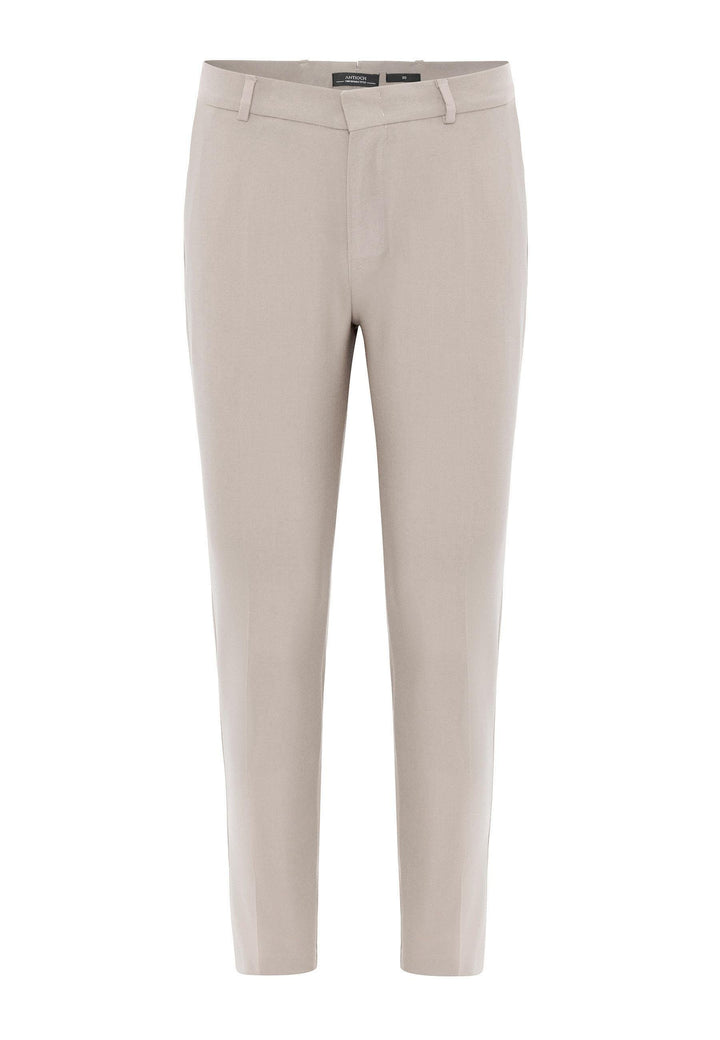 ANT Antioch Bej High Waist Classic Men's Trousers - Mairena del Aljarafe