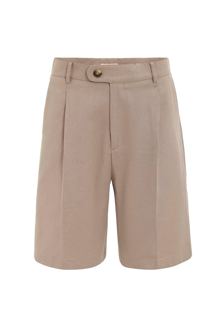 ANT Antioch Lord High Waist Pleated Men's Shorts - East Point